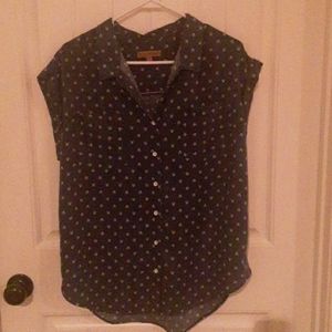 JACHS GIRLFRIEND BRAND / MISSES BUTTON DOWN SHIRT